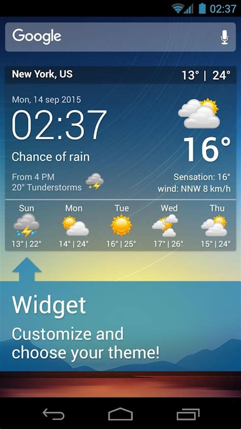- Reporting: the <b>weather</b> news can show up everyday if you enable it. . Google weather app download